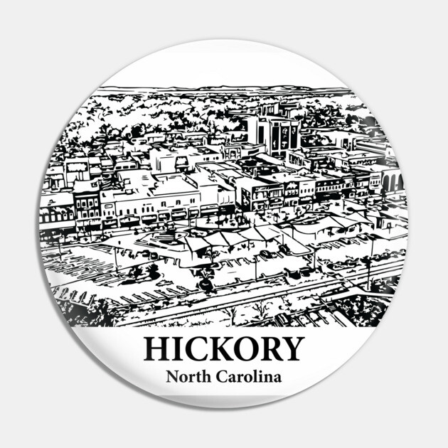 Hickory - North Carolina Pin by Lakeric