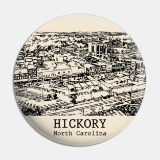 Hickory - North Carolina Pin