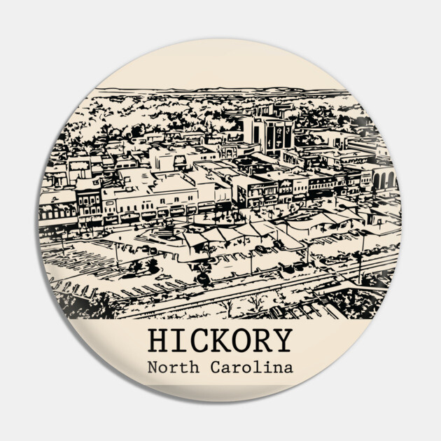 Hickory - North Carolina Pin by Lakeric