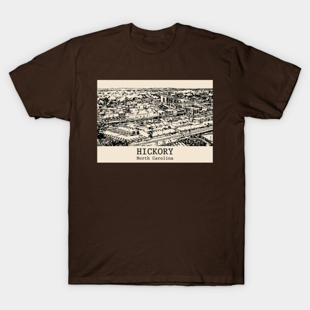 Hickory - North Carolina T-Shirt by Lakeric