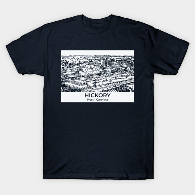 Hickory - North Carolina T-Shirt by Lakeric