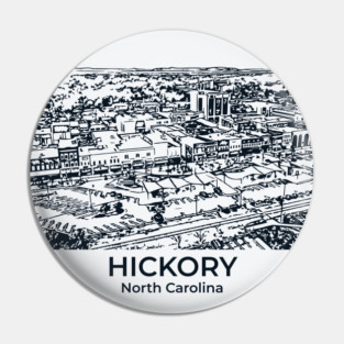 Hickory - North Carolina Pin