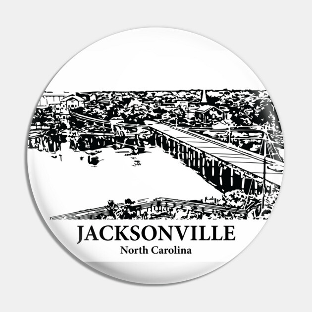 Jacksonville - North Carolina Pin by Lakeric