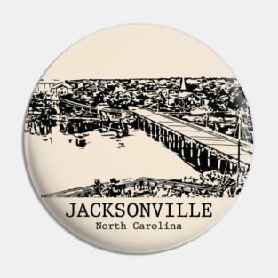 Jacksonville - North Carolina Pin