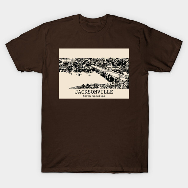 Jacksonville - North Carolina T-Shirt by Lakeric