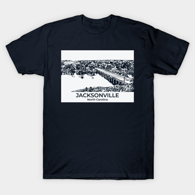 Jacksonville - North Carolina T-Shirt by Lakeric