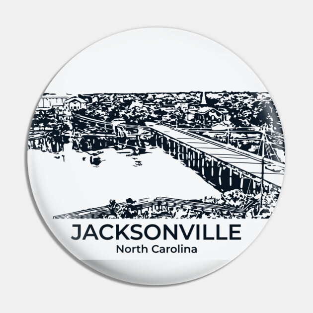 Jacksonville - North Carolina Pin by Lakeric