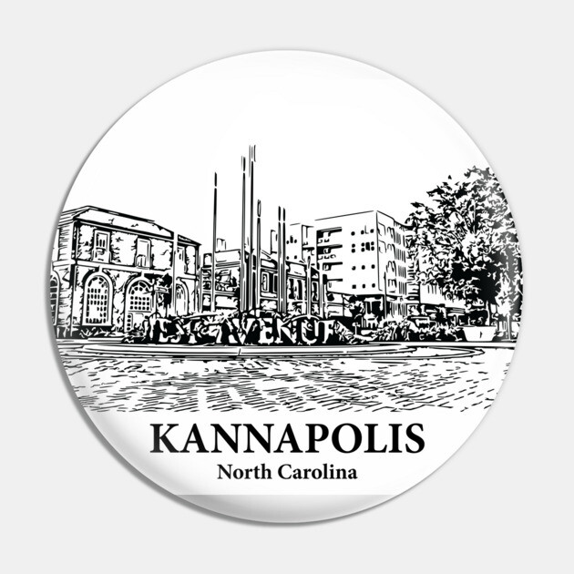 Kannapolis - North Carolina Pin by Lakeric
