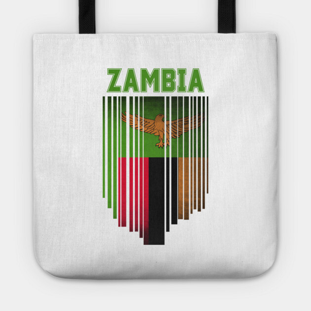 Zambia flag, zambian flag Tote by eka123