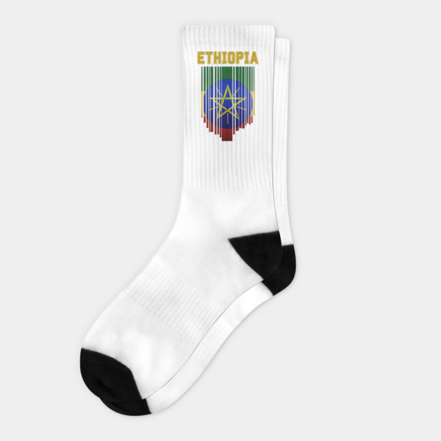 Ethiopia flag, ethiopian flag Socks by eka123