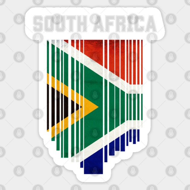 South africa flag, South African flag Sticker by eka123