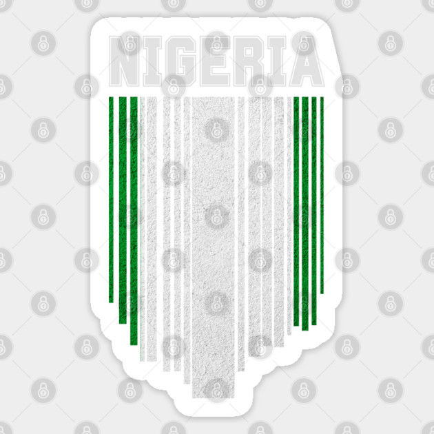 Nigeria flag, nigerian flag Sticker by eka123