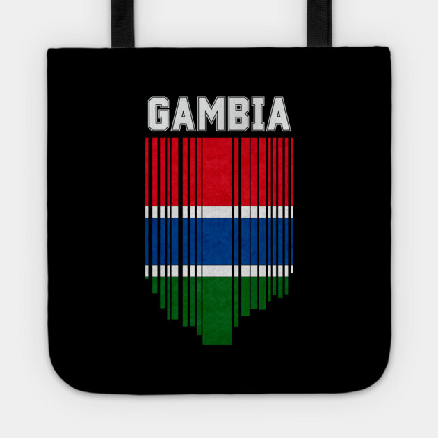 Gambia flag, gambian flag Tote by eka123