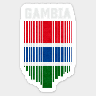 Gambia flag, gambian flag Magnet