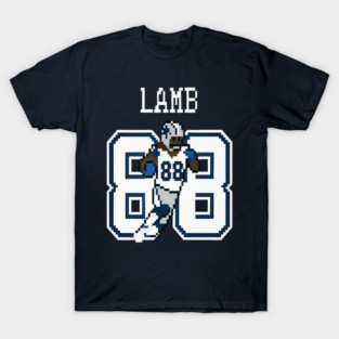 Ceedee Lamb Pixel Art Dallas Tribute T-Shirt