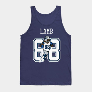 Ceedee Lamb Pixel Art Dallas Tribute Tank Top