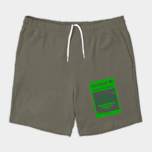Bonsai Japanese Crest Logo　Green × dark gray 2 Shorts