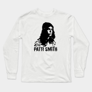 PATTI SMITH HEY JOE Long Sleeve T-Shirt