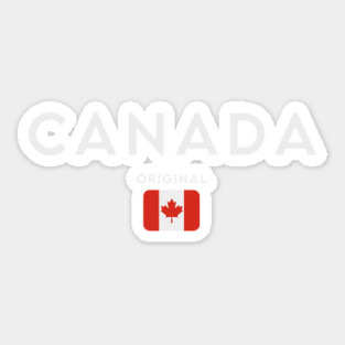 Canada flag, canadian flag Sticker