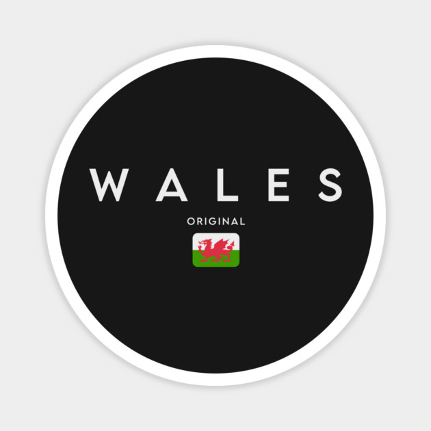 Wales flag, Welsh flag Magnet by eka123