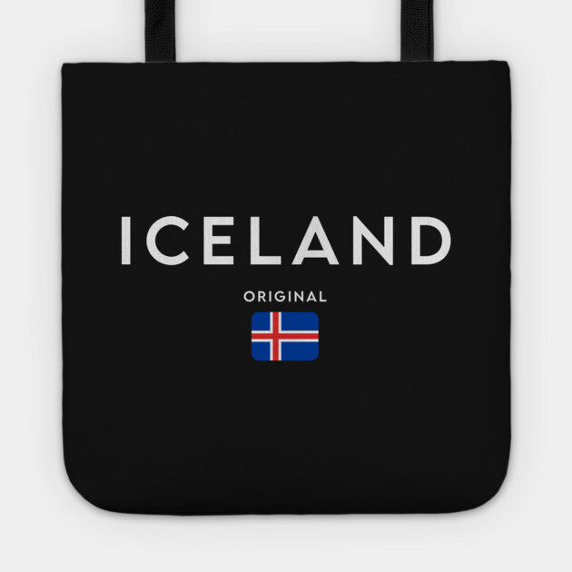 Iceland flag, icelandic flag Tote by eka123