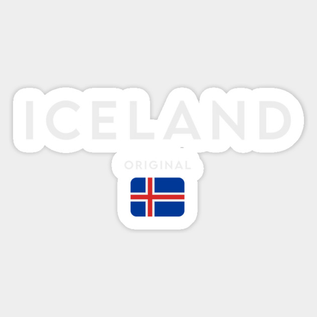 Iceland flag, icelandic flag Magnet by eka123