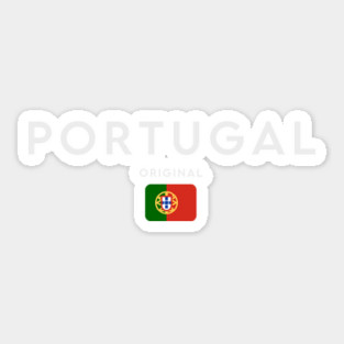 Portugal flag, portuguese flag Sticker
