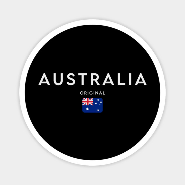 Australia flag, australian flag Magnet by eka123
