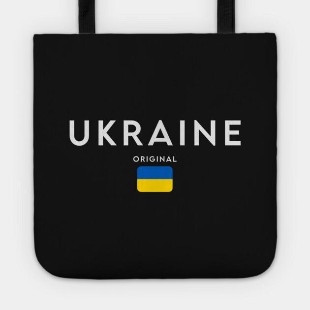 Ukraine flag, ukrainian flag Tote by eka123