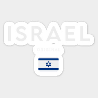 Israel flag, israeli flag Sticker