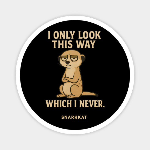 I Only Look This Way When I Care. Which Is Never Magnet by Eric's Store 6