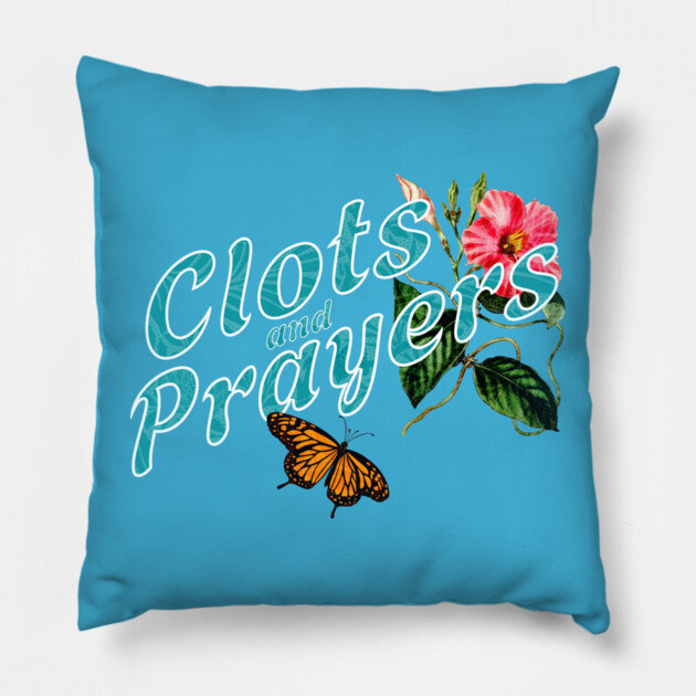 Clots and Prayers Donald Trump MAGA shirt Pillow by casualteesinc