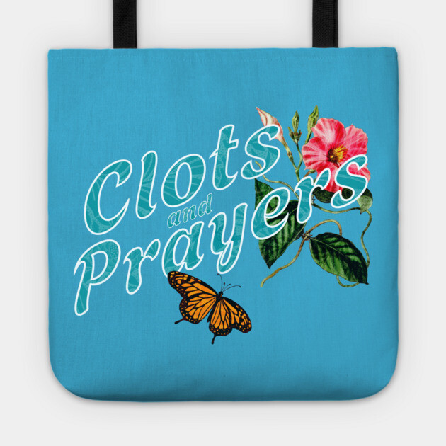 Clots and Prayers Donald Trump MAGA shirt Tote by casualteesinc