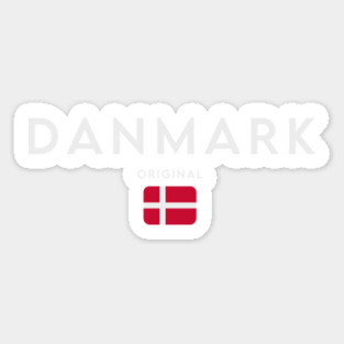 Denmark flag, danish flag Magnet
