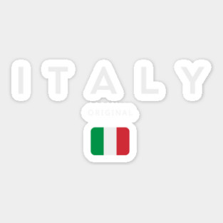 Italy flag, italian flag Sticker