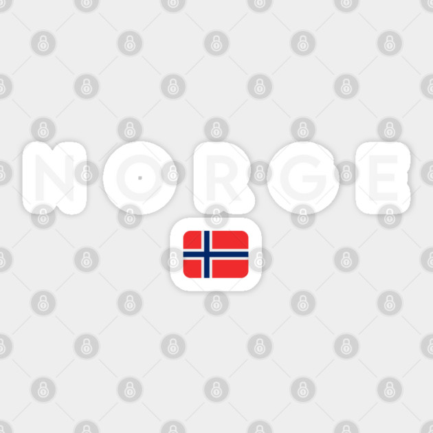 Norway flag, norwegian flag Sticker by eka123