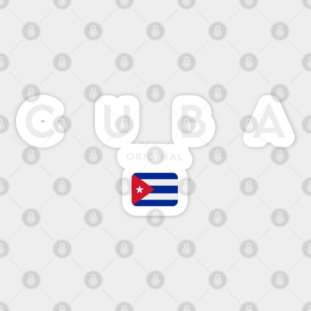 Cuba flag, cuban flag Sticker by eka123