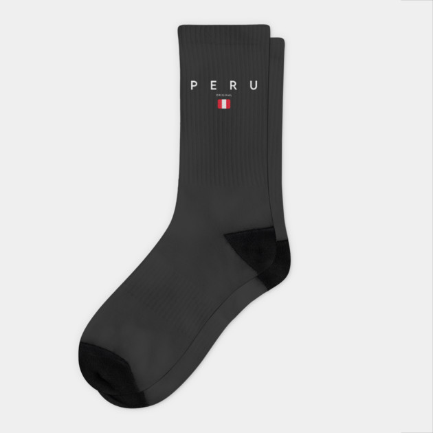 Peru flag, peruvian flag Socks by eka123