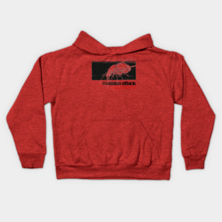 Massive Attack - - Original Retro Fan Art Design Kids Hoodie