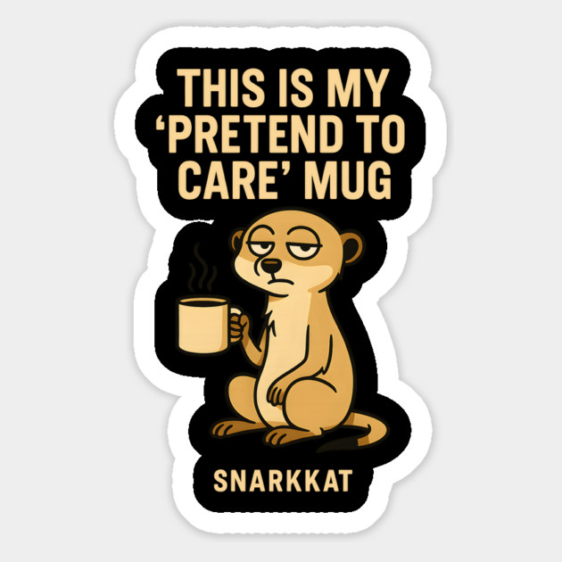 This Is My ‘Pretend to Care’ Mug Magnet by Eric's Store 6