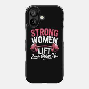 Female Empowerment Weight Lifting Feminist Gym Phone Case