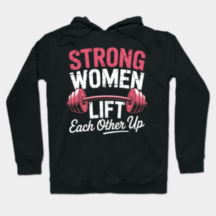 Female Empowerment Weight Lifting Feminist Gym Hoodie