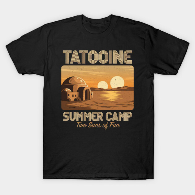 Tatooine Summer Camp Two Suns of Fun T-Shirt