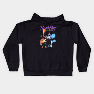 Purple Rain Kids Hoodie