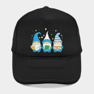 Bavarian Gnomes Oktoberfest Pretzel Beer Fun Shirt Hat