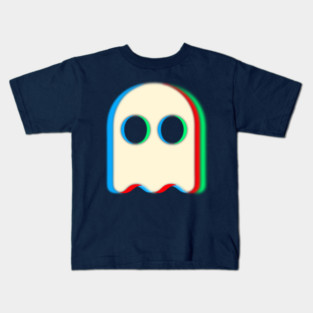 Glitch ghost EDM halloween Kids T-Shirt