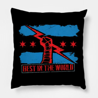 CM Punk Best In The World 2024 Pillow