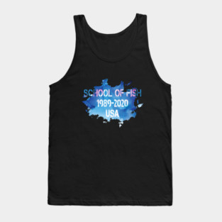 School of Fish 7/8/26 Music D5222 Tank Top