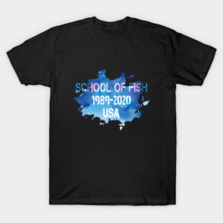 School of Fish 7/8/26 Music D5222 T-Shirt