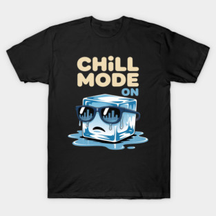 Funny Ice Cube Chill Vibes Relaxation T-Shirt